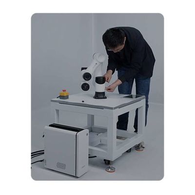 Bracelet robotique collaboratif à 6 axes CR3 Robot chinois avec grippeur robot CNGBS comme manipulation cobot