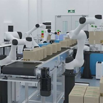 Robot de collaboration Chine CR10 avec la charge utile 10kg de robot d'axe du bras 6 de commande numérique par ordinateur comme Cobot