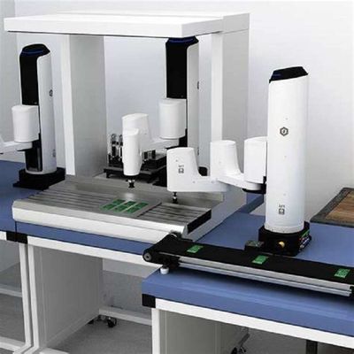 Scara Robot Chine M1 Robot collaboratif avec pinceau pour l'automatisation du tri visuel en tant que cobot