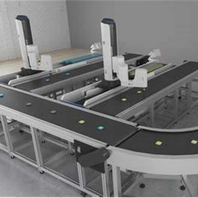 Scara Robot Chine M1 Robot collaboratif avec pinceau pour l'automatisation du tri visuel en tant que cobot