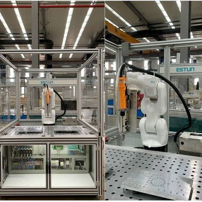 Petit bras robotique universel à 6 axes Chine ER6-730-MI avec paquet de vêtements CNGBS en tant que robot de manutention