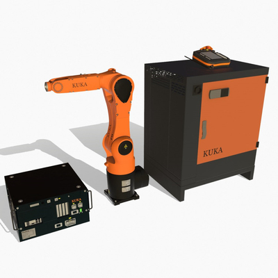 Robot de soudure industriel KR6 R900 l'axe du bras 6 de robot avec l'autre charge utile d'appareil à souder de la machine de soudure de 3 kilogrammes
