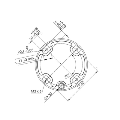 Pince magnétique électrique souple en tant que pince personnalisable de main pour le robot de collaboration de robot et de soudure à l'arc électrique
