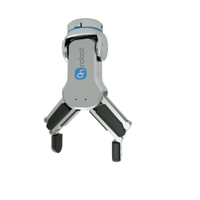 Grande pince de doigt de la course 2 utilisée avec le robot de collaboration d'UR 5E pour des pièces d'équipement de manutention