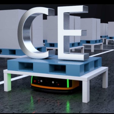 Robot mobile AGV Q2L-300A avec robot cobot CNGBS pour la manutention automatisée de matériaux en tant que AGV
