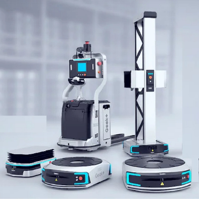 travail de la carte P500R d'AGV du casque Geek+ d'AGV de robot d'AGV avec le robot industriel et le cobot