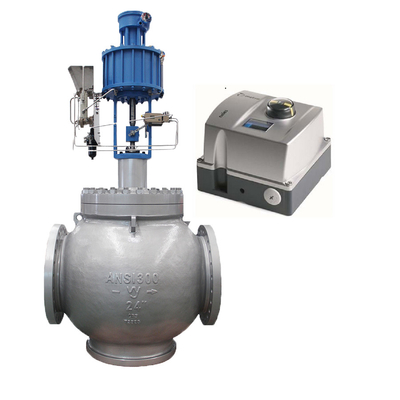 Valve de contrôle de flux NPS1-20 en acier avec le positionneur de valve de Metso Neles ND9000