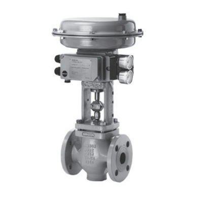 Valve 3767 de Samson Control Valve With Positioner 3766