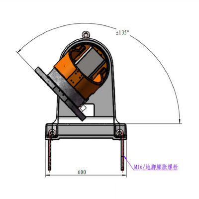 GBS robot positioner L type Robotic Automation welding Positioner Rotating Table Multiple Models