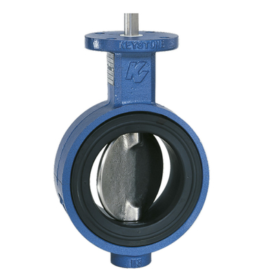 Valve à papillons de la série Keystone F990 Valve de régulation de débit d'actionneur pneumatique pour l'eau