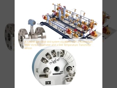 Ensemble complet de débitmètre vortex Rosemount 8800 et de capteur de transmetteur de température 644