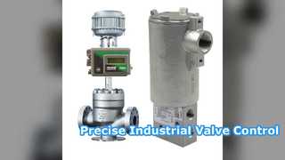 Vanne de contrôle de fluide précis 10V HART